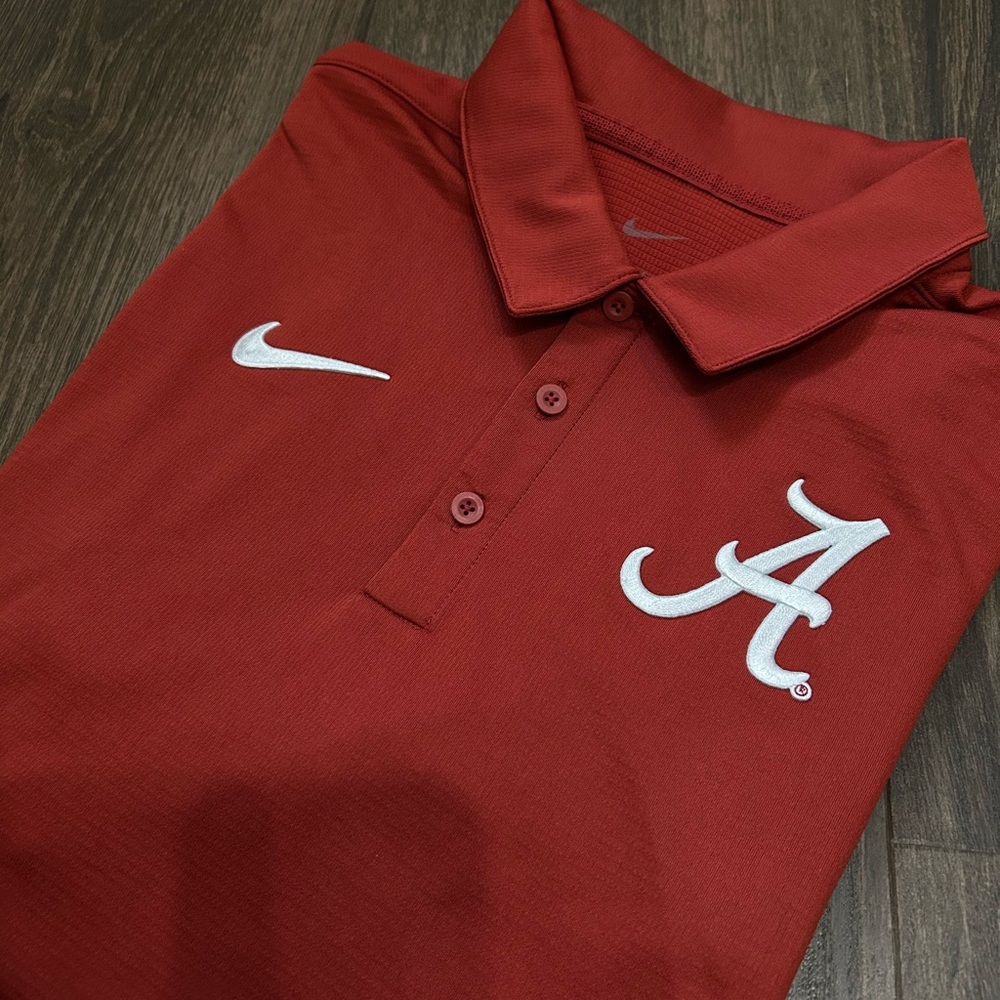 Nike Dri-FIT University of Alabama Crimson Polo Shirt